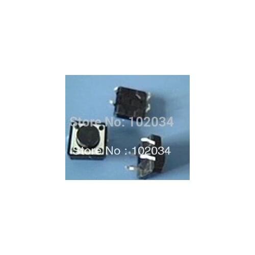 FREE SHIPPING 100PCS DIP 12X12X6(h)MM Tactile Tact Push Button Micro Switch Momentary (High temperature resistant ROHS)