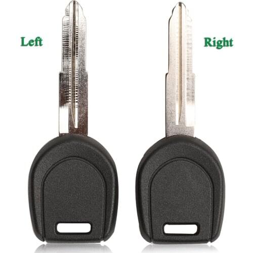 Bilchave Remote Car Key Shell For MITSUBISHI Colt Lancer Mirage With Uncut Left Right Blade Key Case Replacement