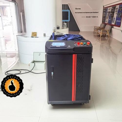 CNC AccTek Fiber Laser Metal Surface Rust Cleaner Herramientas De Mano AKQ-100 Laser Metal Cleaning Machine 1000W 500W 200W 100W