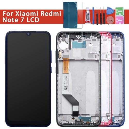 10-Touch AAA Quality LCD For Xiaomi Redmi Note 7 LCD With Frame Display Screen For Redmi Note7 Pro LCD With Frame Display Screen