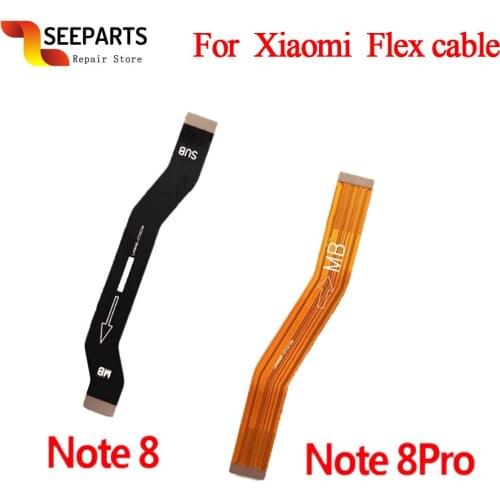 Motherboard LCD Display Flex Cable Connector For Xiaomi Note 8 8 Pro FPC Main Board Flex Ribbon For Redmi Note 8 Pro
