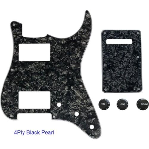 1SET Quality Electric Guitar Pickguard Scratch Plate HH PAF Humbucker coil For USA\ Mexico Fd Stratocaster Guitar Parts