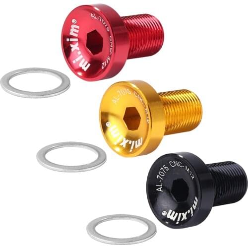 Mi Xim Mountain Bike Bottom Bracket Screw M12 Bicycle Crankset Axis Parts Outdoor Bike Repairing Supply