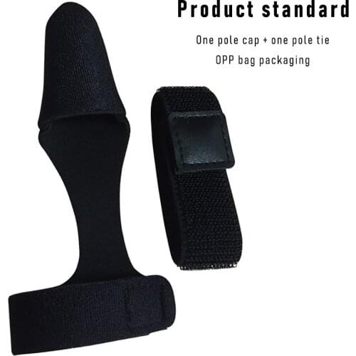 Reusable Fishing Rod Tip Outdoor Accessories Covers And Rod Tie Truss Cane Sleeves Pole Strap Fastener Glove Protector Case