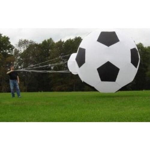 Soft kite Football kite oft kite Single line kite rainbow large kite Flying kite ripstop nylon fabric outdoor game child bars