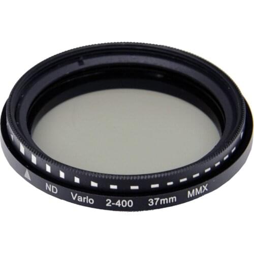 ND2-ND400 30 37 40.5 46 49 52 55 58 62 67 72 77 82 86 95mm Fader Neutral Density camera ND Filter Adjustable from ND2 to ND400