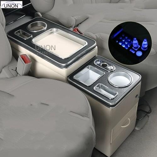 For Toyota Voxy Noah 2018 2019 Center Centre Console Storage Box Armrest Arm Rest Rotatable