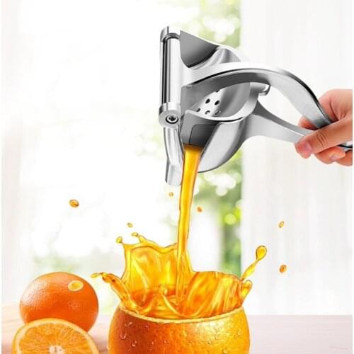 24pcs/lot Aluminum Alloy Manual Juice Squeezer Orange Fruits Squeezer Hand Juicer Kitchen Tools Lemon Juice Pressing Wholesale