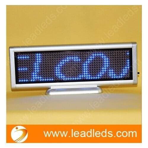 Blue LED Sign Programmable Message Sign Moving Scrolling LED Display Board