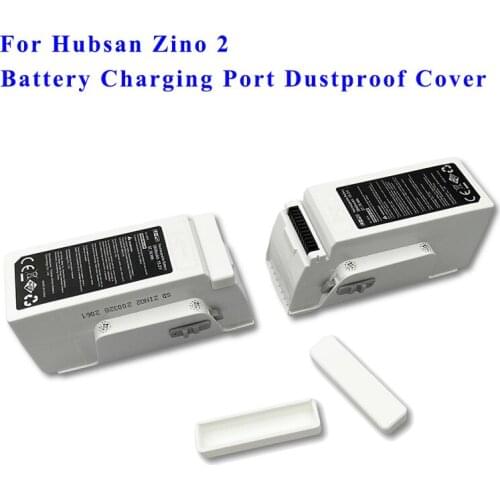 Battery Port Protection Cover Dust-Proof Cap Battery Charging Port Terminal Cover Protector for Hubsan Zino 2 Drone Accessories