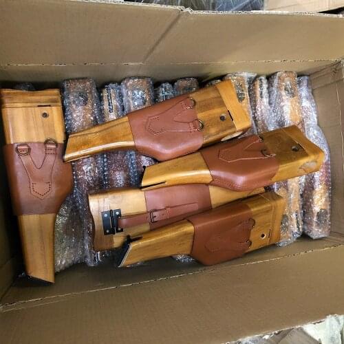 1 Pcs German Mauser C96 Broomhandle Pistol Shoulder Stock Holster No Gun