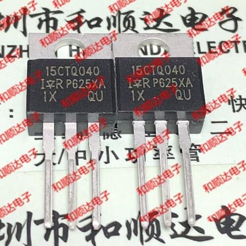 10pcs/lot 15CTQ040 New stock TO-220 40V 15A