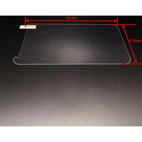 10pcs Universal Tempered Glass Film Screen Protector for new 7 inch Tablet Protective Film+Cleaning Wipes Size 183x111mm