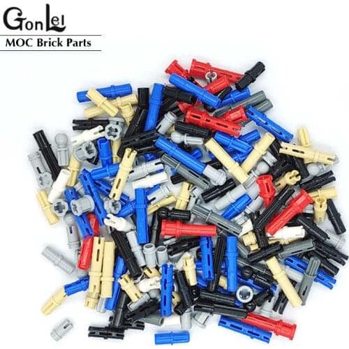 200g/lot Compatible with 3738 3709 3738 64179 High-Tech Pin Connctor Bush MOC Building Blocks Bulk Parts Car Truck Bricks Toy