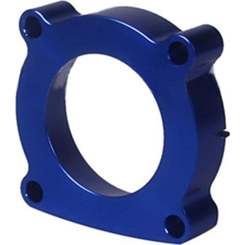 Throttle Body Dampener Billet Aluminum Alloy Easy Install Durable With Screw Universal Car Modification Intake Gasket Clamp