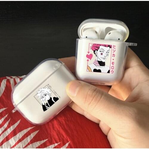Hunter x Hunter HXH Anime Hunter X hunter 3 Air pod Case for Airpods 2 1 Cases For Air pod pro Clear Cute Soft transparent Coque