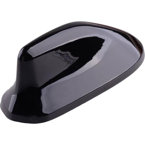 Black ABS Car Roof Antenna Shark Fin Cover Trim Fit For Honda Accord 2018 2019 2020 Styling