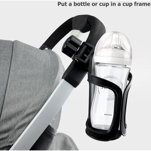 Baby Stroller Cup Holder Baby Stroller Accessories for Milk Bottles Rack Bicycle Bike Bottle Holder Stroller Accessories