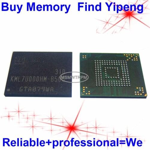 KML7U000HM-B505 BGA153Ball EMCP 4+8 4GB Mobilephone Memory New original and Second-hand Soldered Balls Tested OK
