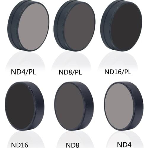 Mcoplus DJI OSMO ACTION Camera Lens Filter Sets ND4/8/16 ND4/8/16-PL Camera Filter for DJI Action Camera Accessorie