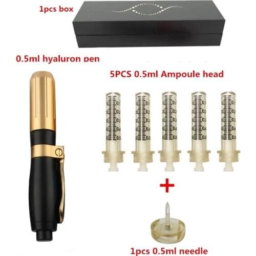 2019 New High Pressure Hyaluronic Acid Pen High density metal For Anti Wrinkle Lifting Lip hyaluron gun atomizer hyaluronic pen