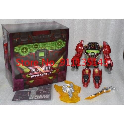 NEW Planet X Transformation Toy TFCON PX-06B Dinobot Hephaestus Grimlock In Stock