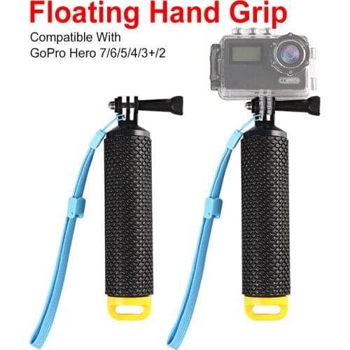 Water Floating Hand Grip For GoPro Camera Hero 7 6 5 4 3+ Waterproof Sport Action Cameras Handler Mount Accessories