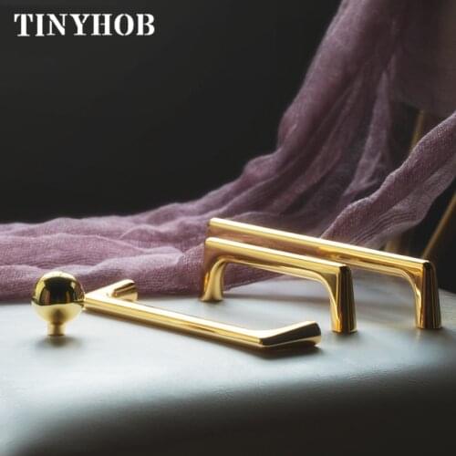 Gold /zinc alloy handle and Knobs Cupboard Pulls Drawer Knobs Kitchen Cabinet Handles Furniture Handle Hardware