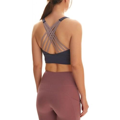 Sports Bra Women Top Adjustable Yoga Running Underwear Bralette Bras For Women Seamless Bra Gym Fitness Push Up Bralette