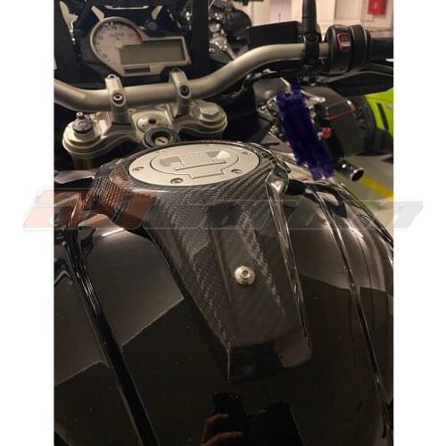 Tank Gas Fuel Cover For BMW S1000XR 2015 - 2017 18 2019 Full Carbon Fiber 100% Twill