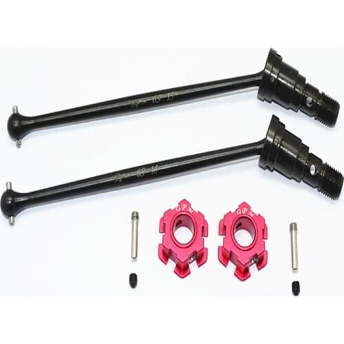 TRAXXAS X-MAXX 1/5 6S dedicated 45# steel front and rear universal universal joint + aluminum alloy hexagonal TXM170N