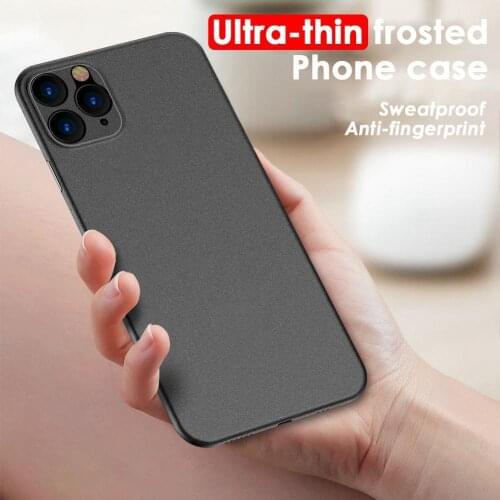 Ultra Thin Shockproof Matte Phone Case Cover for iPhone 11 Pro Max XR XS Max