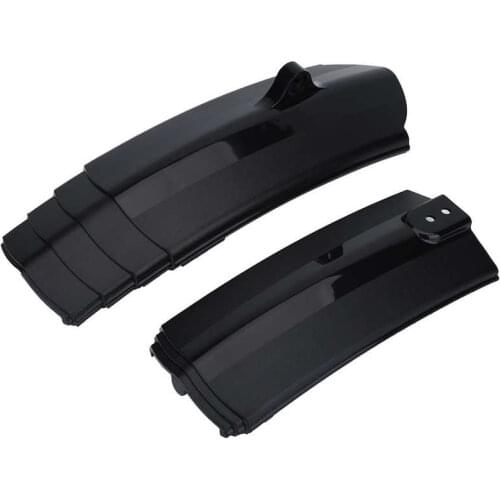 Bicycle Mud Guard Front & Rear Mountain Road Bike Mudguard Tyre with LED Light