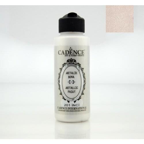 Cadence Metallic Paint 201-İnci 120ml