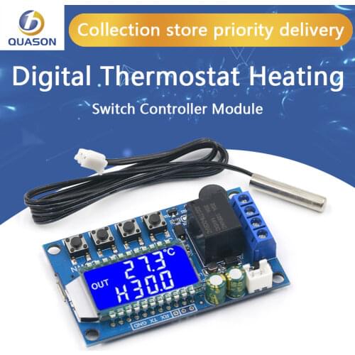 XY-T01 Digital Thermostat Heating Refrigeration Digital Temperature Control Switch Temperature Controller Module