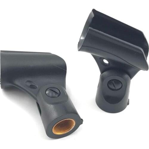 2PCS Microphone Clip Holder fits for Shure A25D, SM58, SM57 & other 3/4" inch microphone microfono