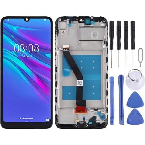 LCD Screen and Digitizer Full Assembly with Frame for Huawei Y6 (2019) / Y6 Pro (2019) / Enjoy 9e