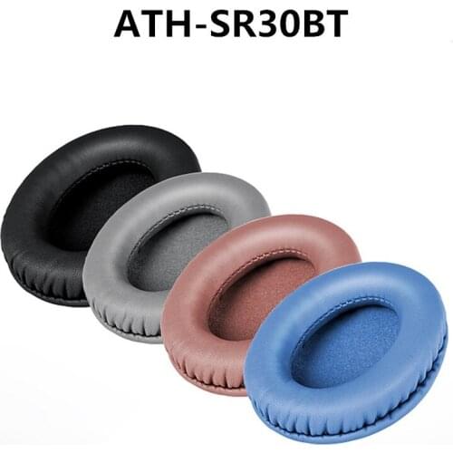 1 Pair Suitable for ATH-SR30BT earphone sleeve collapse three 3 eight heavy cherry linkage sr30bt sponge earmuffs