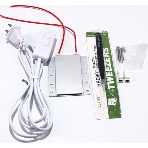 300W Aluminum LED Remover PTC Heating Plate Soldering Chip Remove Weld BGA Solder Ball Station Split Plate