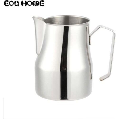 650ml Stainless Steel Coffee Milk Frothing Pitcher Pull Flower Cup Italy Latte Art Making Kitchen Craft Metal Container Tools