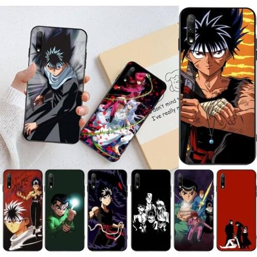 CUTEWANAN Yu Yu Yuyu Hakusho anime Phone Case For Huawei Nova 6se 7 7pro 7se honor 7A 8A 7C Prime2019