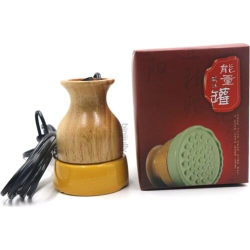 Electric heating moxibustion massager Hot compress beauty spa guasha moxa steam massage Health physiotherapy tool 220V-110V