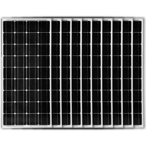 1000w Solar Panel Monocrystalline Solar Cell 12v Solar Battery Charger Photovoltaic Car Home Solar System RV Boats And Yachts