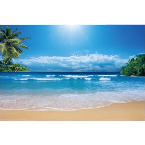 Customized wallpaper for walls mural 3d wallpaper Beach blue sky photo wall murals wallpaper living 3d wallpaper