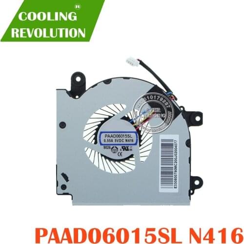 New original Cooling Fan PAAD06015SL 0.55A 5VDC N416 4PIN E330800790MC200J02004077