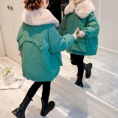 Winter Kids Parka Childrens Clothing Jackets For Teen Girls Clothes Faux Fur Coat Snowsuit Outerwear Overcoat Christmas Costumes
