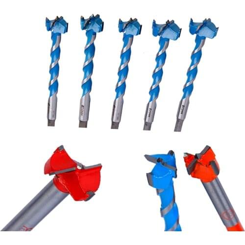Longer Hex Shank Forstner Drill Bits Wood Drilling Hole Saw Cutter Spiral Reaming Self Centering Electric Rotary 16 - 25mm