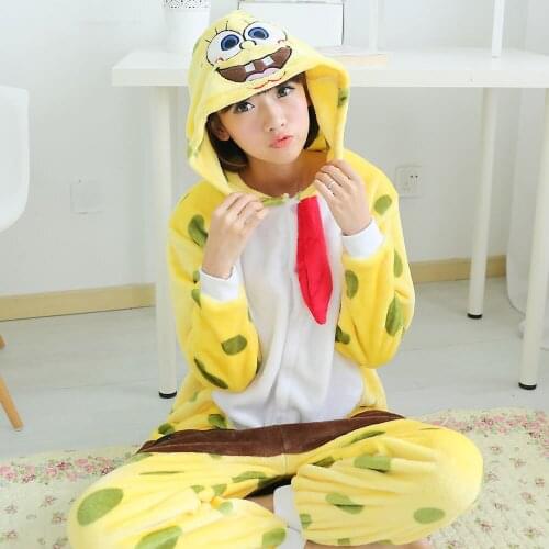Animal Pajamas Adult Onesie Women Pyjamas Pijama Onepiece Winter Flannel Sleepwear Night Suits