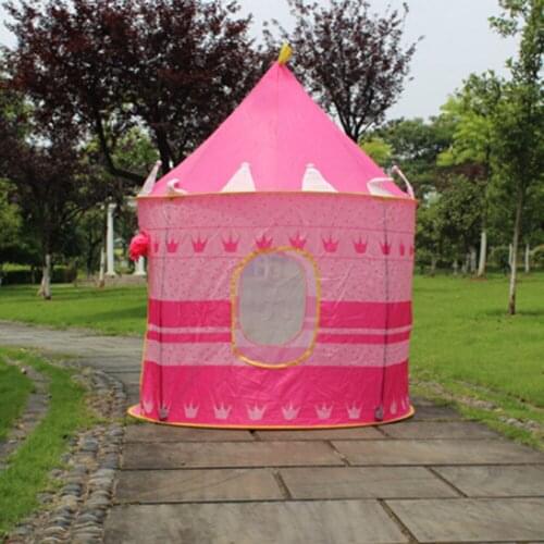 2021 Folding Tent Play Tent Portable Foldable Children Boys Cubby Play House Kids Gifts Outdoor Toys Tents Castle