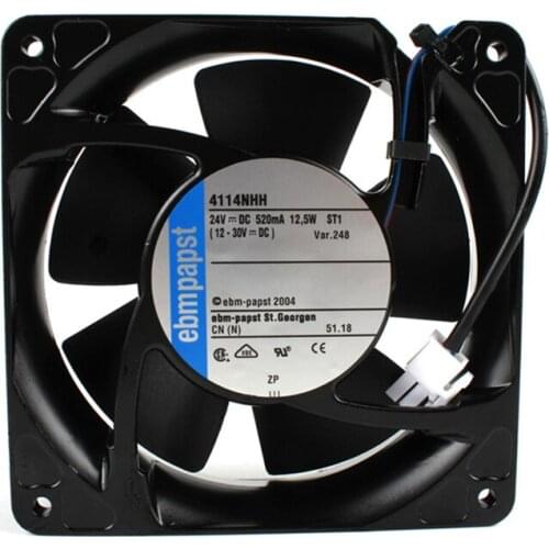 4114NHH 12038 24V 0.52A axial flow fan Inverter fan 6months Warranty